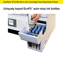 Load image into Gallery viewer, Epson EcoTank ET-2760 Wireless Color All-in-One Cartridge-Free Supertank Printer with Scanner and Copier