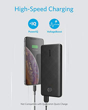 Load image into Gallery viewer, Anker Power Bank, PowerCore Slim 10000, Ultra Slim Portable Charger, Compact 10000mAh External Battery, High-Speed PowerIQ Charging Technology for iPhone, Samsung Galaxy and More (USB-C Input Only)