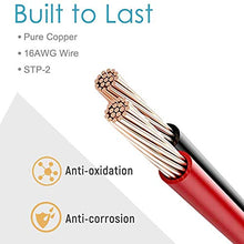 Load image into Gallery viewer, POWISER SAE 1 to 4 Extension Cable Quick Disconnect Connector, 1 SAE Polarity Reverse Adaptors, for Automotive, Solar Panel SAE Plug