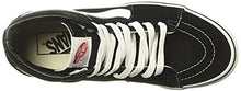 Load image into Gallery viewer, Vans SK8 Hi Unisex Black/White Sneakers Men/Women Shoes (9.5 Men/ 11.0 Women, Black)