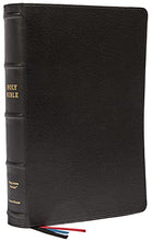 Load image into Gallery viewer, KJV, Large Print Verse-by-Verse Reference Bible, Maclaren Series, Premium Goatskin Leather, Black, Comfort Print: Holy Bible, King James Version