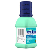 Load image into Gallery viewer, Imodium A-D Liquid Anti-Diarrheal Medicine, Loperamide Hydrochloride, Mint, 8 Fl Oz
