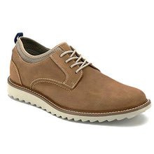 Load image into Gallery viewer, Dockers Mens Fleming Leather Smart Series Dress Casual Oxford Shoe, Tan/Grey, 7.5 M