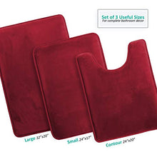 Load image into Gallery viewer, Clara Clark Bathroom Rugs, Ultra Soft Non Slip and Cozy, Velvet Memory Foam Bath Mat