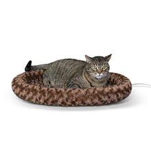 Load image into Gallery viewer, K&H Pet Products Thermo-Kitty Fashion Splash Mocha Large 16 X 22 Inches