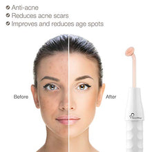 Load image into Gallery viewer, NewWay High Frequency Facial Therapy Wand Machine with 4 Tube for Skin Tightening, Acne Treatment, Wrinkle Reducing, Professional Facial Beauty Tools