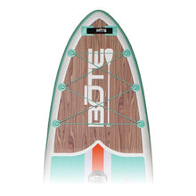 Load image into Gallery viewer, BOTE 11'6" Inflatable Stand Up Paddle Board, SUP with Paddle, Backpack Travel Bag, Pump, & Fin, Breeze Aero (Classic Teak)