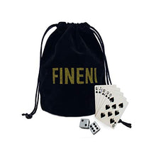Load image into Gallery viewer, FINENI Horse Racing Board Game with Luxurious Durable Metal Horses, 11 Pieces, Black Metal Horses, Real Pine Wood Horseracing Game Board, Dice and Cards