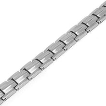 Load image into Gallery viewer, MagnetRX® Women's Ultra Strength Magnetic Therapy Bracelet - Arthritis Pain Relief & Carpal Tunnel Titanium Magnetic Bracelets for Women - Adjustable Length with Sizing Tool (Silver)