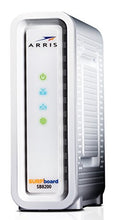 Load image into Gallery viewer, ARRIS SURFboard SB8200 DOCSIS 3.1 Gigabit Cable Modem | Approved for Cox, Xfinity, Spectrum & others | White , Max Internet Speed Plan 1000 Mbps