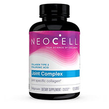 Load image into Gallery viewer, NeoCell Joint Complex, Type 2 Hydrolyzed Collagen Plus Joint & Cartilage Support, 120 Capsules (Package May Vary)