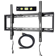 Load image into Gallery viewer, VideoSecu Mounts Tilt TV Wall Mount Bracket for Most 23"- 75" Samsung, Sony, Vizio, LG, Sharp LCD LED Plasma TV with VESA 100x100 400x400 up to 684x400mm, Bonus HDMI Cable and Bubble Level MF608B2 WT1