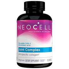 Load image into Gallery viewer, NeoCell Joint Complex, Type 2 Hydrolyzed Collagen Plus Joint & Cartilage Support, 120 Capsules (Package May Vary)