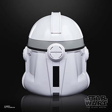 Load image into Gallery viewer, Star Wars The Black Series Phase II Clone Trooper Premium Electronic Helmet, The Clone Wars Roleplay Collectible, Kids Ages 14 and Up