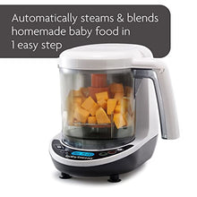 Load image into Gallery viewer, Baby Brezza One Step Baby Food Maker Deluxe – Automatically Steams & Blends Homemade Baby Food – Easy Way to Make Organic Food for Infants and Toddlers - Includes 3 Food Pouches & Filling Funnels