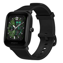 Load image into Gallery viewer, Amazfit Bip U Pro Smart Watch with Alexa Built-In for Men Women, GPS Fitness Tracker with 60+ Sport Modes, Blood Oxygen Heart Rate Sleep Monitor, 5 ATM Waterproof, for iPhone Android Phone (Black)