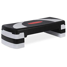 Load image into Gallery viewer, Best Choice Products 30in Height-Adjustable Aerobic Step Platform Exercise Stepper, 1 Piece w/ 3 Height Levels, Non-Slip Surface