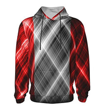 Load image into Gallery viewer, Peru Flag3 Print Hoodies Kids 3D Print Sweatshirts Long Sleeve Pullover Hoodies with Pocket for Teen Boys and Girls Black