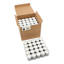 Load image into Gallery viewer, Stonebriar 6-7 Hour Long Burning Unscented Tea Light Candles, 200 Pack, White