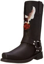 Load image into Gallery viewer, Harley-Davidson Men's Darren Motorcycle Harness Boot, Black, 10.5 W US