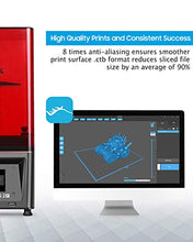 Load image into Gallery viewer, ELEGOO Mars 2 Pro Mono MSLA 3D Printer UV Photocuring LCD Resin 3D Printer with 6 inch 2K Monochrome LCD, Printing Size 129x80x160mm/5.1x3.1x6.3inch