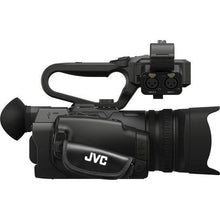 Load image into Gallery viewer, JVC GY-HM250 UHD 4K Streaming Camcorder W/ 64GB Memory Card, HDMI Cable, Case, LED Light, Cleaning Kit and More. Professional Bundle