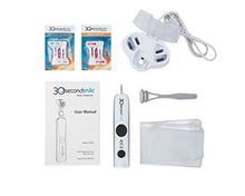 Load image into Gallery viewer, Electric Toothbrush, 30 Second Smile Shine TSS300 White Electronic Power Rechargeable Toothbrush with Reciprocating Motion, 2 Brushing Speeds, 2 Brush Heads