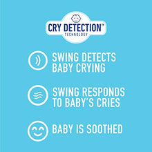 Load image into Gallery viewer, Graco Sense2Soothe Baby Swing with Cry Detection Technology, Sailor