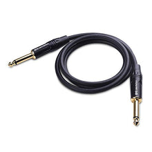 Load image into Gallery viewer, Cable Matters 2-Pack Premium XLR to XLR Microphone Cable 3 Feet & 1/4 Inch TS to TS Electric Guitar Cable
