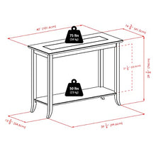 Load image into Gallery viewer, Winsome Genoa Occasional Table, Dark Espresso