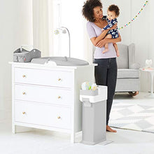 Load image into Gallery viewer, Skip Hop Diaper Pail with Dual Air-Lock, Premium Slim Design, Fits Standard Trash Bags, White