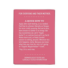 Load image into Gallery viewer, Organic Nipple Butter Breastfeeding Cream by Earth Mama | Lanolin-free, Safe for Nursing & Dry Skin, Non-GMO Project Verified, 2-Fluid Ounce (2-Pack)