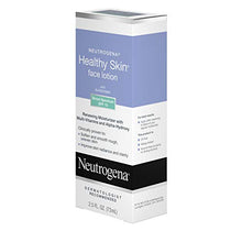 Load image into Gallery viewer, Neutrogena Healthy Skin Face Moisturizer Lotion with SPF 15 Sunscreen & Alpha Hydroxy Acid, Anti Wrinkle Cream with Glycerin, Glycolic Acid, Alpha Hydroxy, Vitamin C, Vitamin E & Vitamin B5, 2.5 fl.oz