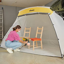 Load image into Gallery viewer, Wagner Spraytech C900038.M Large Spray Shelter with Built-In Floor & Screen, Portable Paint Booth for DIY Spray Painting, Hobby Paint Booth Tool Painting Station, Spray Paint Tent
