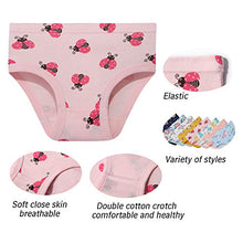 Load image into Gallery viewer, Girls' Cotton Brief Breathable Toddler Panties Kids Assorted Underwears (2-3T, Bssorted B16)