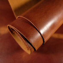 Load image into Gallery viewer, The Tannery Thick Finished Full Grain Cow Genuine Leather Hides Crafts | Home Decor Leather Crafts Tooling Sewing Hobby Workshop Crafting Leather Hides (Tan, 12"X12")