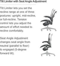 Load image into Gallery viewer, Herman Miller Classic Aeron Chair - Fully Adjustable, C size, Adjustable Lumbar, Carpet Casters