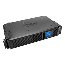 Load image into Gallery viewer, Tripp Lite SMART1500LCD 1500VA Smart UPS Battery Back Up, 900W Rack-Mount/Tower, LCD, AVR, USB, DB9, 3 Year Warranty & Dollar 250,000 Insurance Black