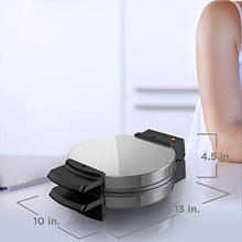 Load image into Gallery viewer, BLACK+DECKER Belgian Waffle Maker, Stainless Steel, WMB500