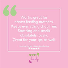 Load image into Gallery viewer, Nature's Herbal Nipple Balm, Calming Nursing Ointment, Breastfeeding Cream, Certified Organic. Easy Application, 2 x 0.5 oz Sticks. Silky & Calendula Infused.