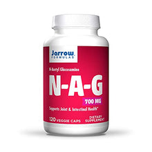 Load image into Gallery viewer, Jarrow Formulas N-A-G 700 mg - 120 Veggie Caps - N-Acetyl Glucosamine - Versatile Form of Glucosamine - Supports Joint & Intestinal Health - Up to 120 Servings