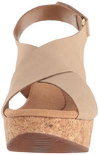 Load image into Gallery viewer, Clarks Women's Annadel Eirwyn Wedge Sandal, Sand, 8.5 M US