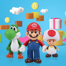 Load image into Gallery viewer, 5 inch Mario Figures Toy - Mario & Luigi Figurines – Yoshi & Mario Bros Action Figures Mario PVC Toy Figures (Pack of 6 )