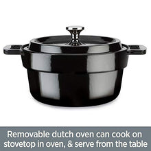Load image into Gallery viewer, All-Clad Electric Dutch Oven, Cast Iron and Stainless Steel, 5 quart