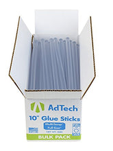 Load image into Gallery viewer, AdTech 10 inch Hot Sticks Full-Size Multi-Temp 5-lb Box All-Purpose Glue Sticks-7/16 X10 5lb, 5 POUND, Clear