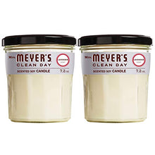 Load image into Gallery viewer, Mrs. Meyer's Clean Day Scented Soy Aromatherapy Candle, 35 Hour Burn Time, Made with Soy Wax, Lavender, 7.2 oz- Pack of 2