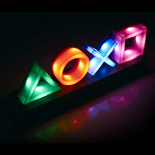 Load image into Gallery viewer, Paladone Playstation Icons Light with 3 Light Modes - Music Reactive Game Room Lighting