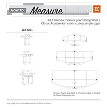 Load image into Gallery viewer, Classic Accessories Veranda Water-Resistant 52 Inch BBQ Grill Cover