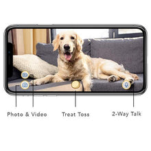 Load image into Gallery viewer, Furbo Dog Camera: Treat Tossing, Full HD Wifi Pet Camera and 2-Way Audio, Designed for Dogs, Compatible with Alexa (As Seen On Ellen), white (001-01WHTOA-1)