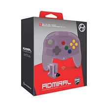 Load image into Gallery viewer, Hyperkin "Admiral" Premium BT Controller for N64/ Nintendo Switch/ Lite/ PC/ Mac/ Android (Amethyst Purple) - Nintendo 64